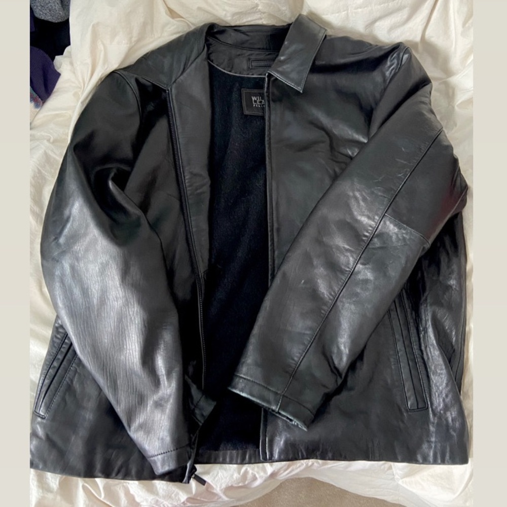 Leather jacket